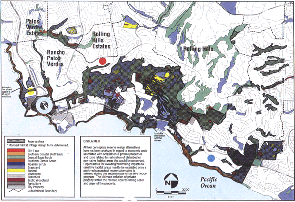 Map of Preliminary Reserve Alternative 4