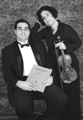 Aroussiak Baltaian, violin & Sarkis Baltaian, piano