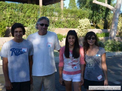 Dave & Diana Morgan, Briana and Eli brave the new 'hood