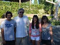 Dave & Diana Morgan, Briana and Eli brave the new 'hood